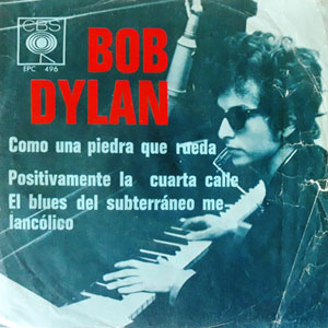 Disco Como Una Piedra Que Rueda de Bob Dylan