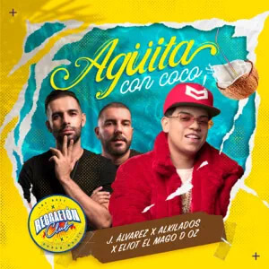 Disco Agüita Con Coco de J Álvarez