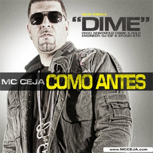 Disco Dime de MC Ceja
