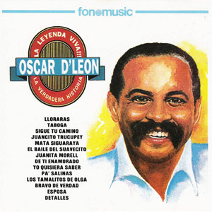 Disco Leyenda Viva de Oscar D' León