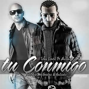 Disco Tu Conmigo de Tony Lenta