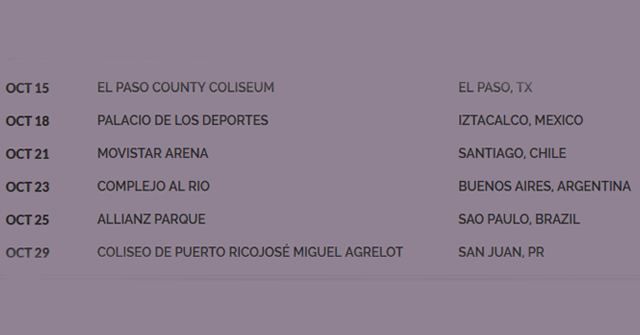 fechas